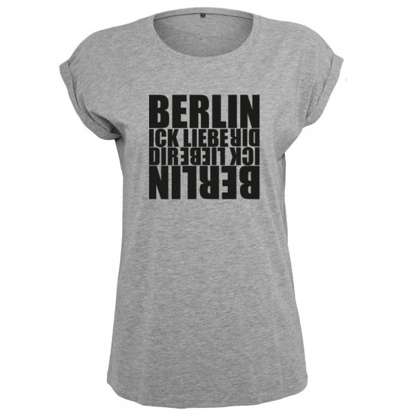 Berlin ick liebe Dir T-Shirt Frauen Damen Women