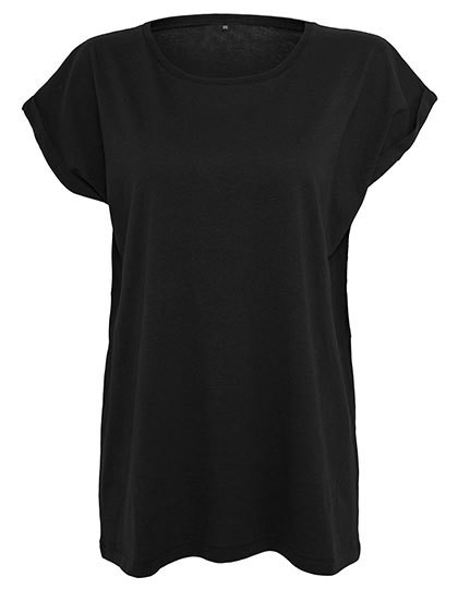 T-Shirt Damen Women Frauen schwarz XL