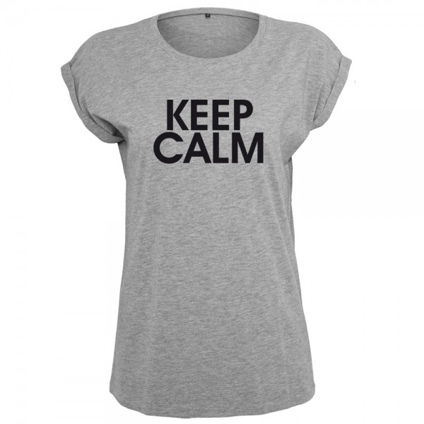 Keep calm T-Shirt Frauen Damen Women