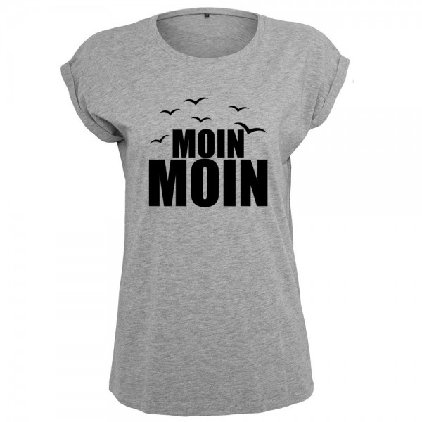 Moin moin T-Shirt Frauen Damen Women