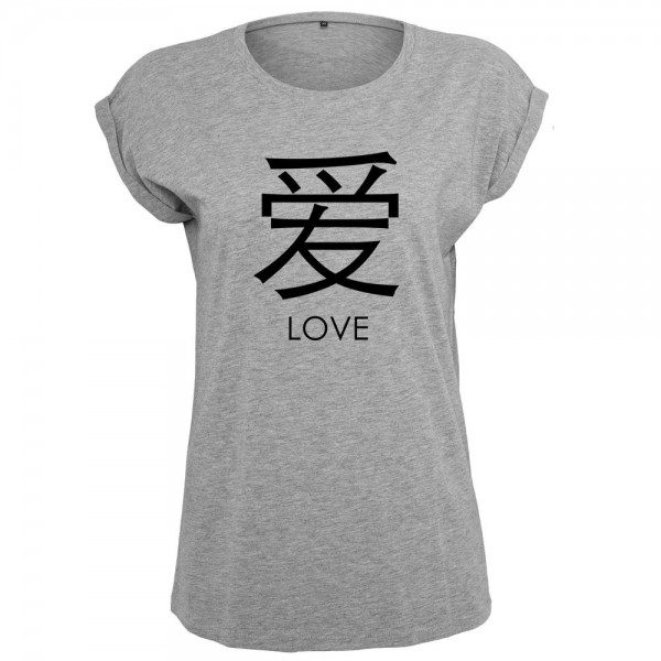 Love Chinesisch T-Shirt Frauen Damen Women